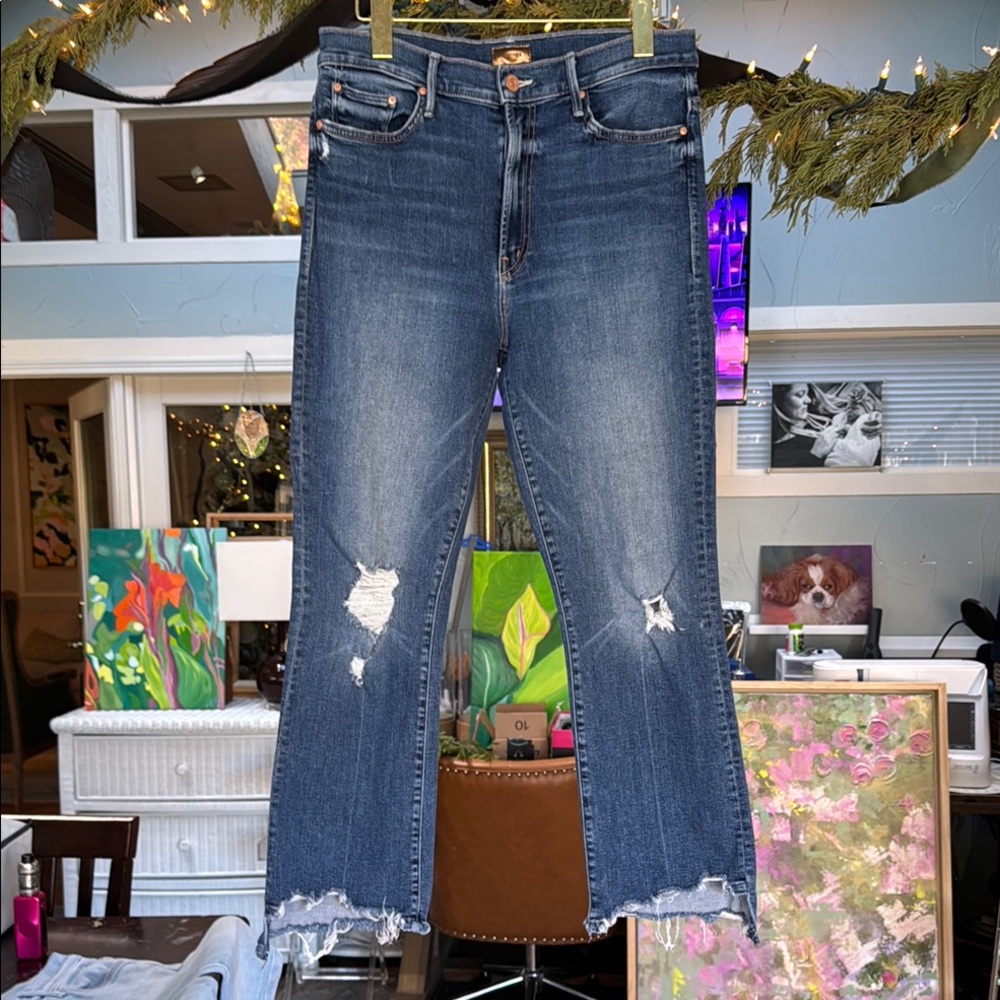 Mother Denim Jeans - Blue - Picture 3 of 7